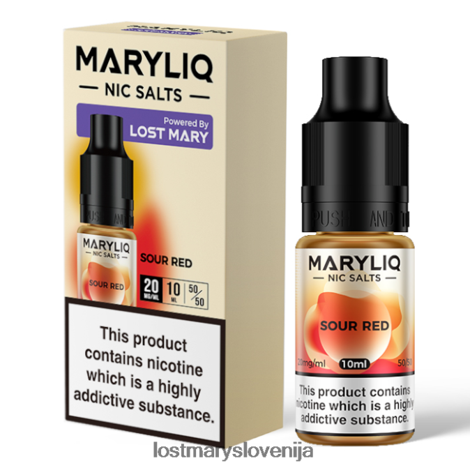 izgubljene mary maryliq nic soli - 10 ml | Lost Mary Flavours Ranked kislo XLXB6R216