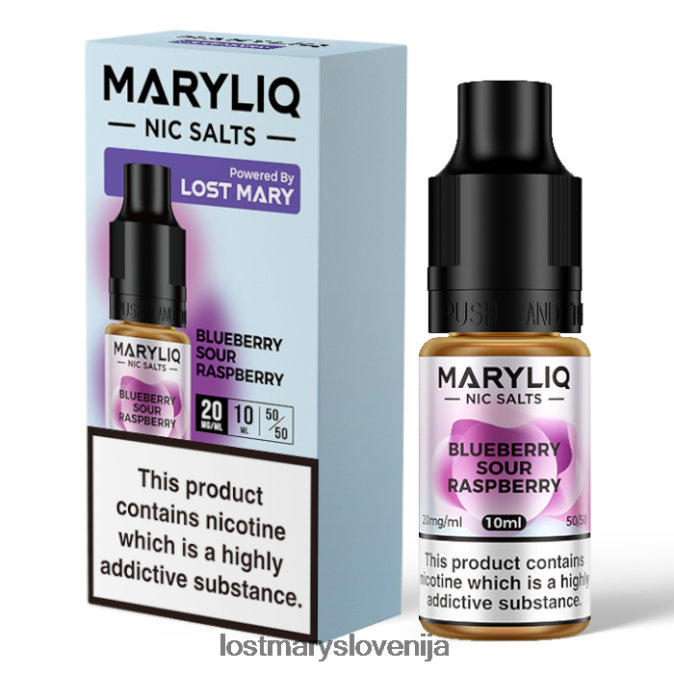 izgubljene mary maryliq nic soli - 10 ml | Lost Mary Online borovnica kisla malina XLXB6R207