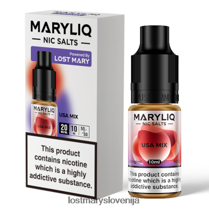 izgubljene mary maryliq nic soli - 10 ml | Lost Mary Price ameriška mešanica XLXB6R219