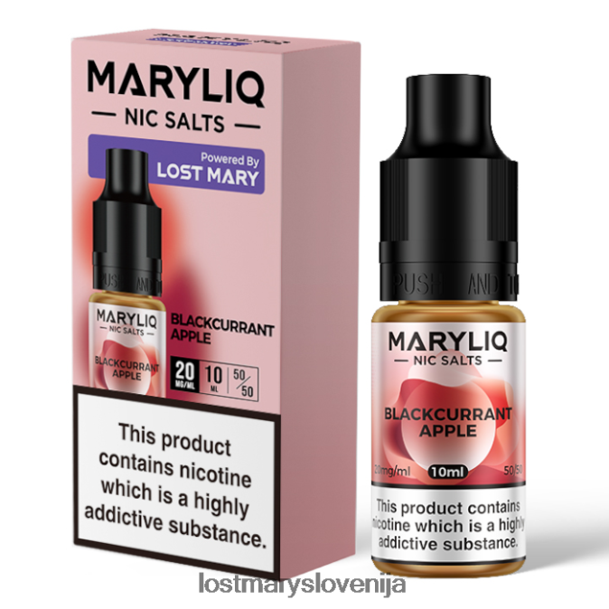izgubljene mary maryliq nic soli - 10 ml | Lost Mary Vape Črni ribez XLXB6R221