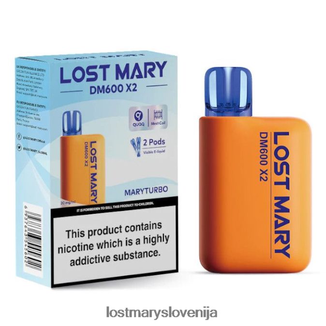 vape za enkratno uporabo lost mary dm600 x2 | Lost Mary Flavors maryturbo XLXB6R195