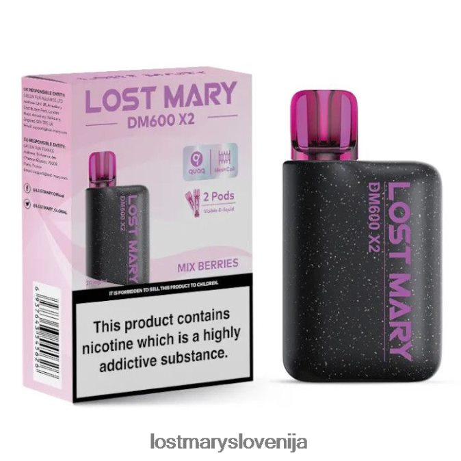 vape za enkratno uporabo lost mary dm600 x2 | Lost Mary Flavours Ranked zmešajte jagode XLXB6R196