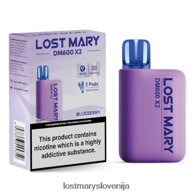 vape za enkratno uporabo lost mary dm600 x2 | Lost Mary Price borovnica XLXB6R189