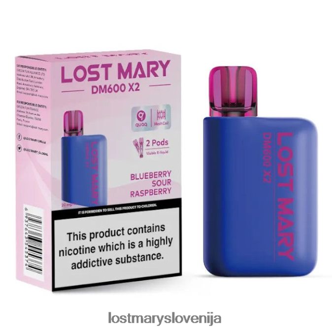 vape za enkratno uporabo lost mary dm600 x2 | Lost Mary Vape Slovenija borovnica kisla malina XLXB6R202