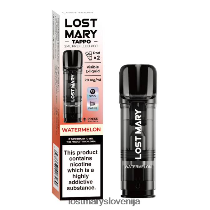 lost mary tappo napolnjeni stroki - 20 mg - 2pk | Lost Mary Online lubenica XLXB6R177