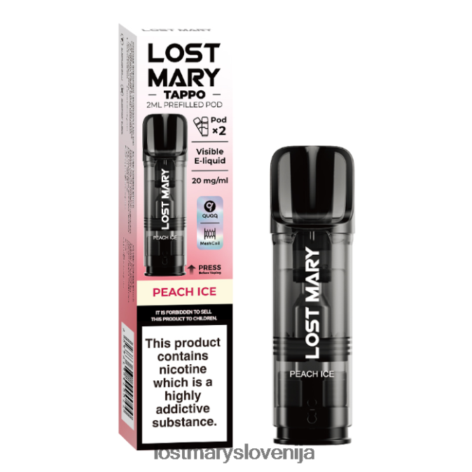 lost mary tappo napolnjeni stroki - 20 mg - 2pk | Lost Mary Price In Store breskov led XLXB6R180