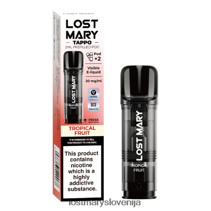 lost mary tappo napolnjeni stroki - 20 mg - 2pk | Lost Mary Vape Slovenija tropsko sadje XLXB6R182
